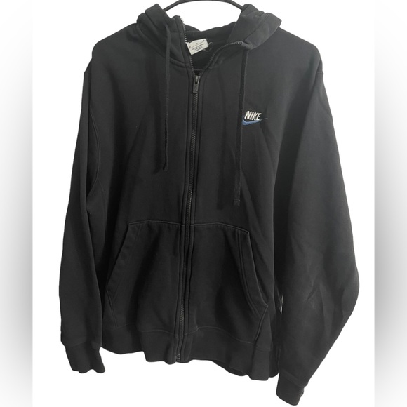 Nike Other - Nike Zip Up Jacket Embroidered Blue Swoosh Men’s Medium